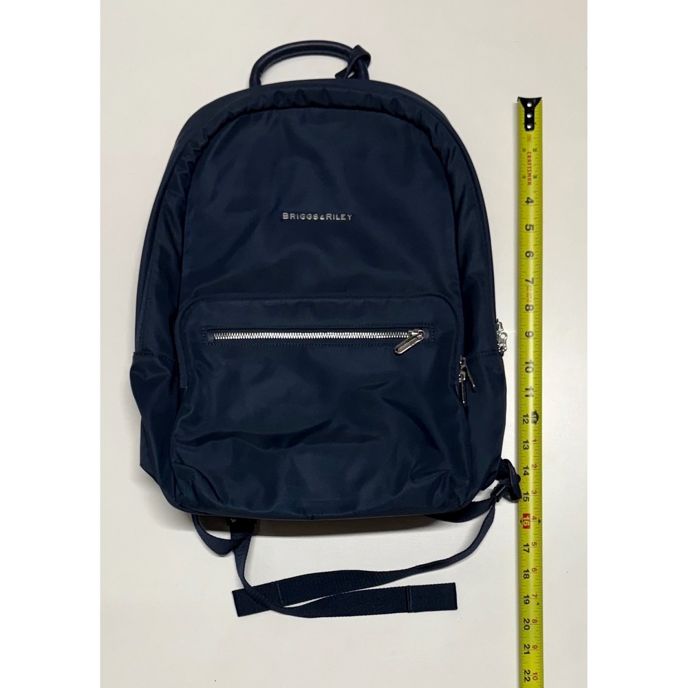 Briggs & Riley Rhapsody Essentials Backpack Navy Blue Nylon PK130-5 Travel Bag